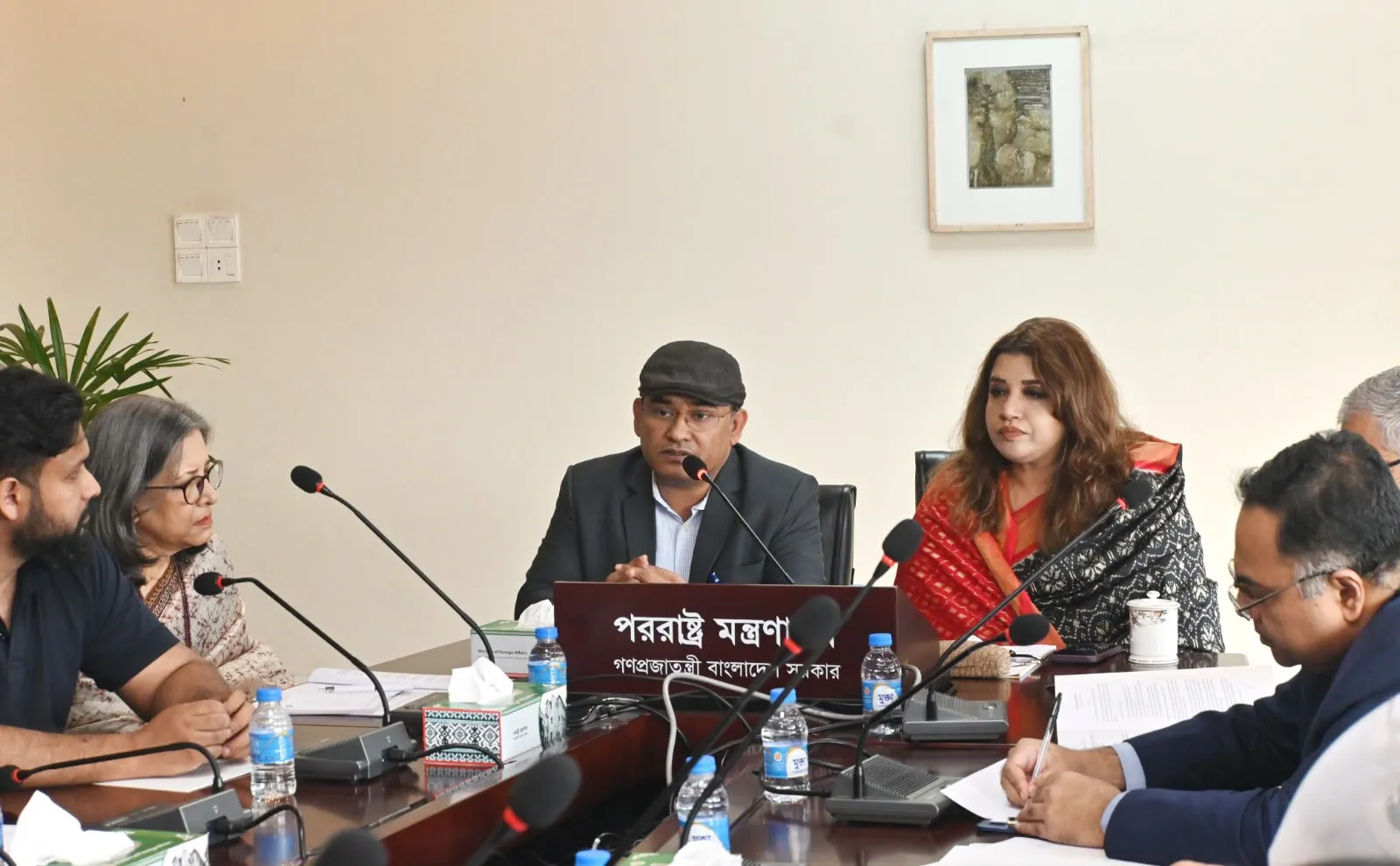 আসন্ন  কপ সম্মেলনে বাংলাদেশের অংশগ্রহণ বিষয়ে  পররাষ্ট্র প্রতিমন্ত্রীর বৈঠক