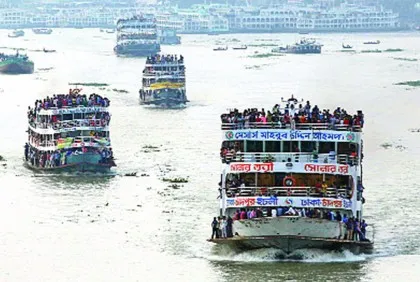 লঞ্চভাড়া বাড়িয়ে প্রজ্ঞাপন জারি করেছে নৌপরিবহন মন্ত্রণালয়