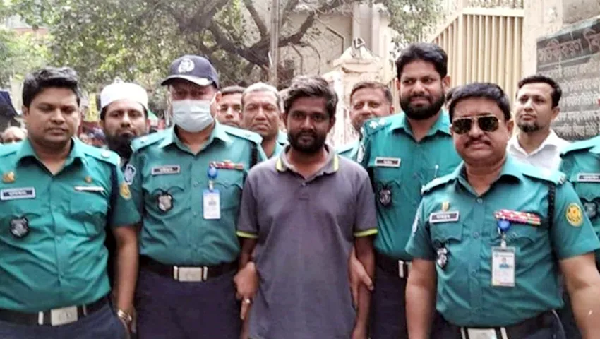 কাশিমপুর থেকে ঢাকা কেন্দ্রীয় কারাগারে শামসুজ্জামান