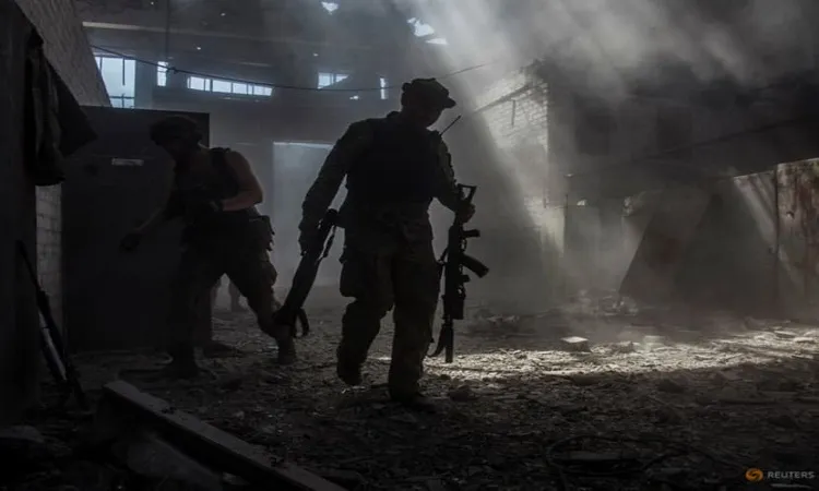 15 killed as Russia rains rockets on Kharkiv