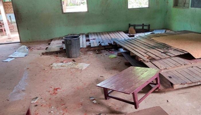 6 children killed as Myanmar army helicopters fire on school