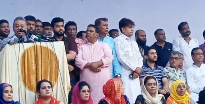 রাস্তায় নেমে গেছি, ফয়সালা হবে রাজপথে : আমীর খসরু
