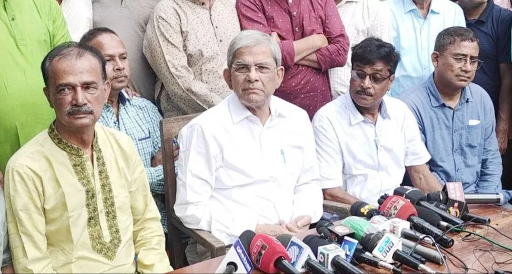 আ.লীগ রাষ্ট্রকে সন্ত্রাসী রাষ্ট্রে পরিণত করেছে : মির্জা ফখরুল