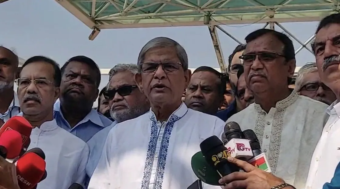 হারিয়ে যাওয়া বাংলাদেশ ফিরে পেতে লড়াই করছি : ফখরুল