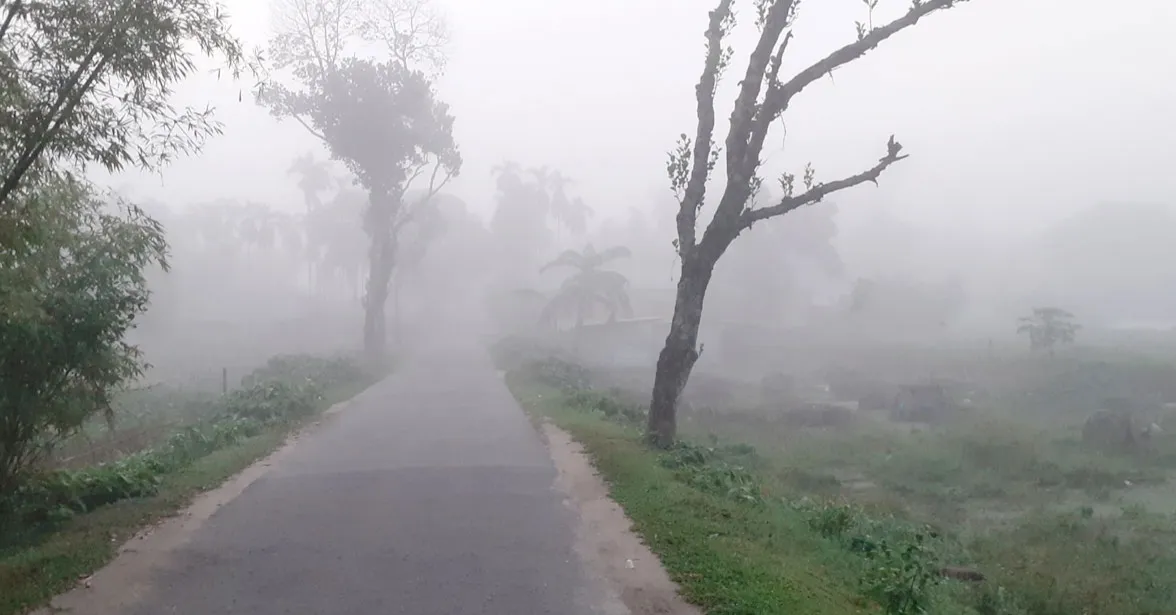 তেঁতুলিয়ায় ১৩ ডিগ্রি সেলসিয়াস তাপমাত্রা