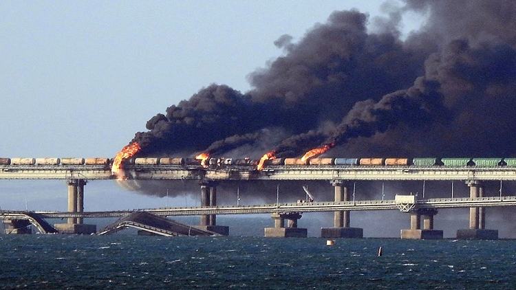 Eight suspects detained over Crimea bridge blasts: Russia