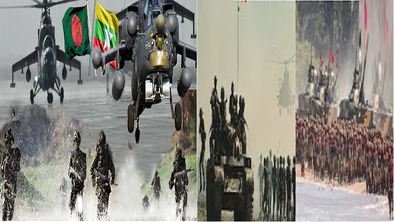 মিয়ানমার সামরিক সামর্থ্যে বাংলাদেশের চেয়ে এগিয়ে