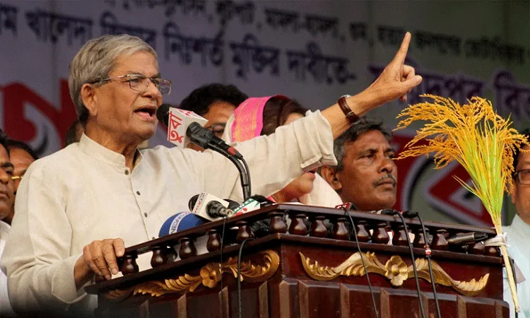 দাবি একটাই, শেখ হাসিনার পদত্যাগ: ফখরুল