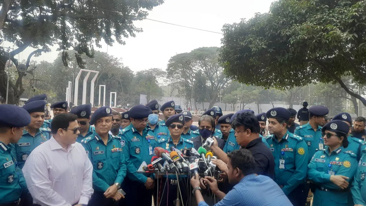 একুশে ফেব্রুয়ারি ঘিরে জঙ্গি হামলার আশঙ্কা নেই : ডিএমপি কমিশনার