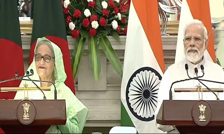 বাংলাদেশ-ভারত ৭ সমঝোতা স্মারক সাক্ষর
