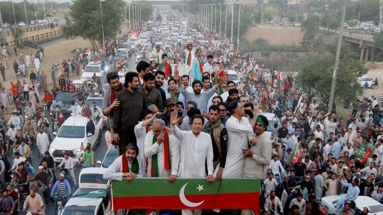 Imran Khan claims there's a US conspiracy against him
