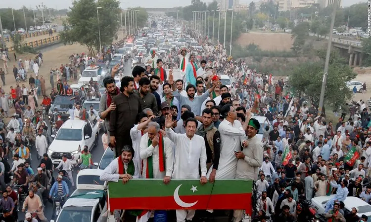 Imran Khan claims there's a US conspiracy against him