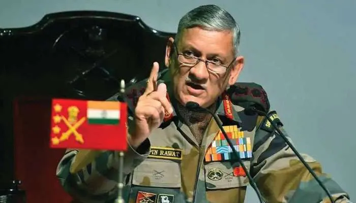 পাকিস্তানের তুলনায় চীন এখন বেশি বিপজ্জনক: জেনারেল বিপিন রাওয়াত