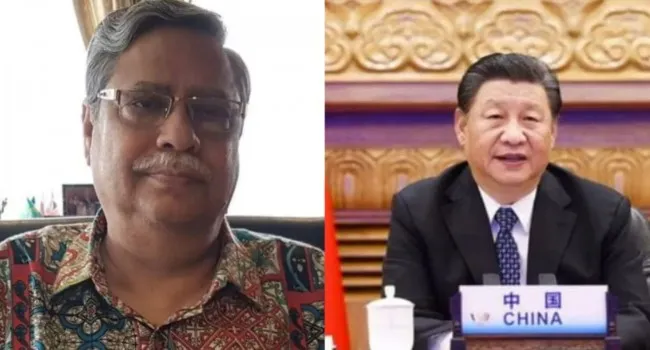 রাষ্ট্রপতি সাহাবুদ্দিনকে অভিনন্দন জানিয়েছেন চীনের প্রেসিডেন্ট
