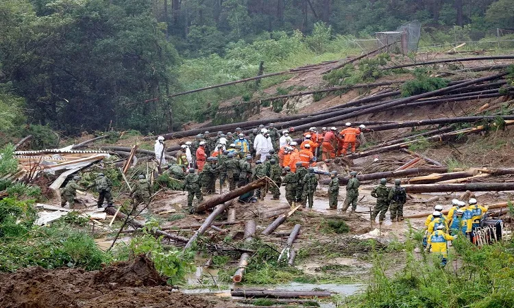 6m people evacuated in Japan typhoon