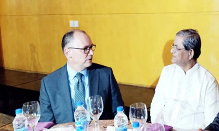 পিটার হাসের সঙ্গে বৈঠকে মির্জা ফখরুল