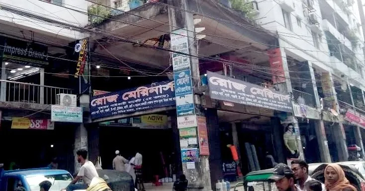 গুলিস্তানের ‘রোজ মেরিনার্স ভবন’ ঝুঁকিপূর্ণ ঘোষণা
