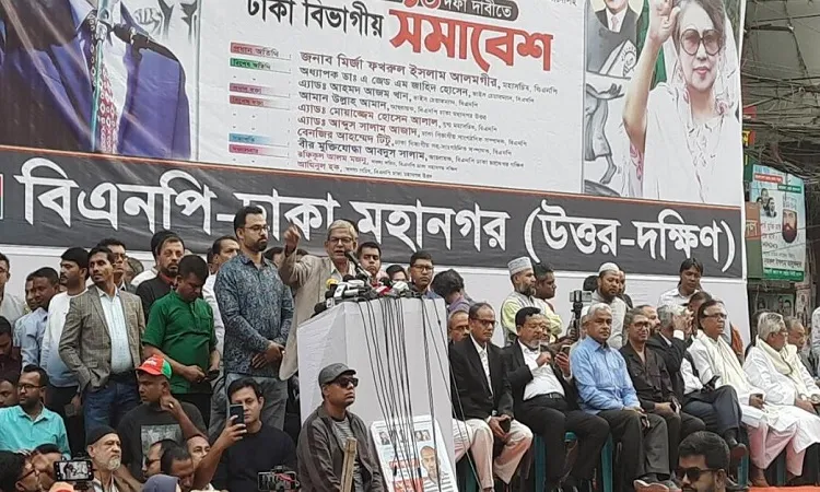 সরকার হিরো আলমের কাছেও সুষ্ঠু নির্বাচন দিতে ভয় পায়: ফখরুল