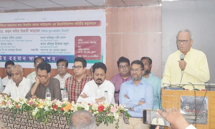 সরকার দুর্নীতির মাধ্যমে রিজার্ভ শেষ করেছে: রিজভী