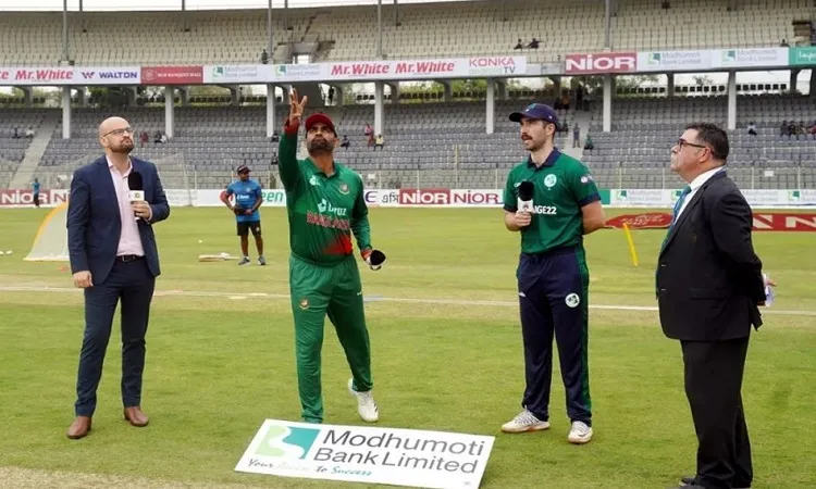 টস হেরে ফিল্ডিংয়ে বাংলাদেশ, একাদশে মিরাজ