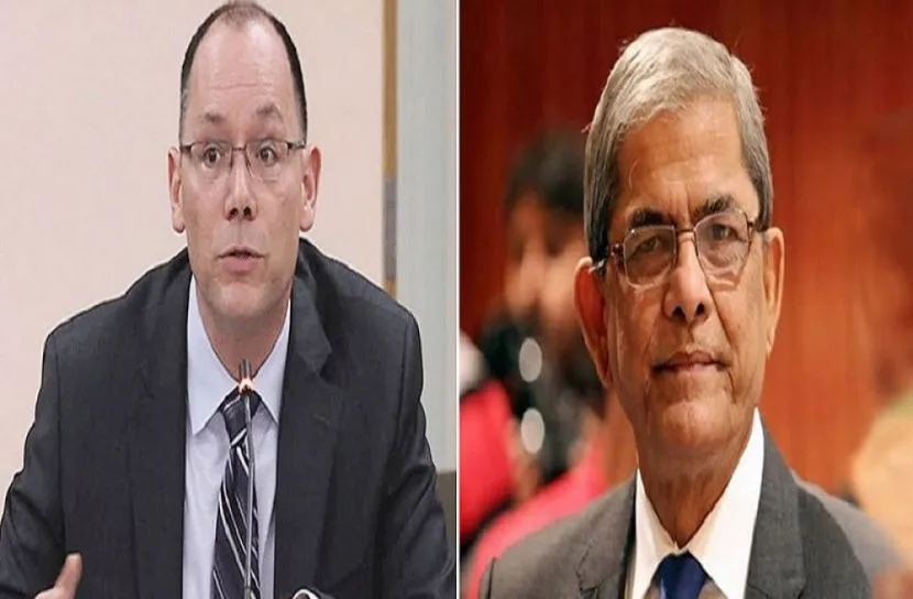 মার্কিন রাষ্ট্রদূতের সঙ্গে মির্জা ফখরুলের বৈঠক