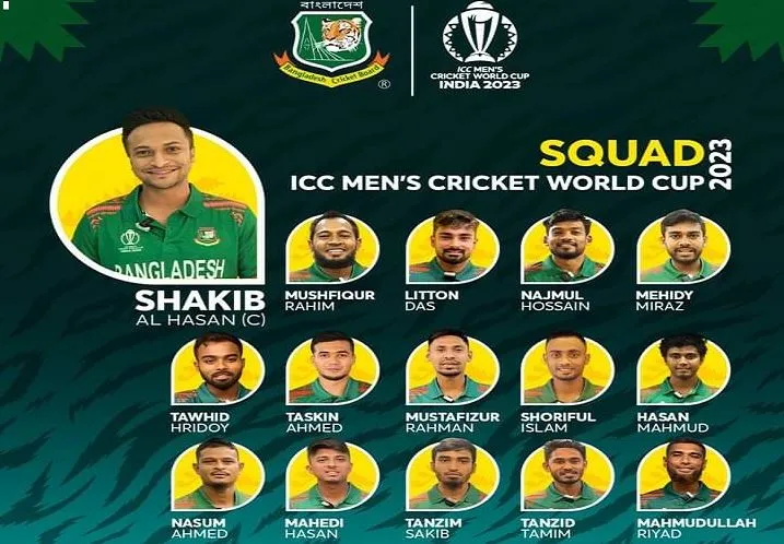 বিশ্বকাপের দল ঘোষণা, বাদ তামিম আছেন মাহমুদউল্লাহ