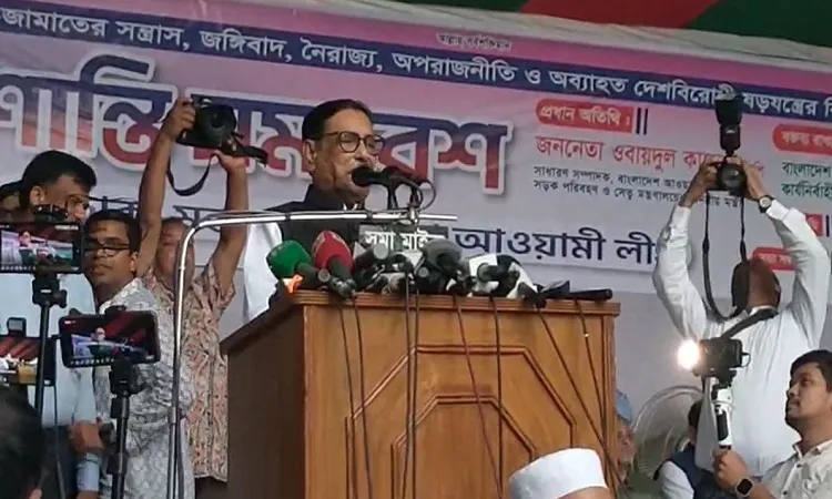 বাইডেনের সেলফি দেখে বিএনপির পশ্চাৎযাত্রা শুরু হয়ে গেছে: কাদের