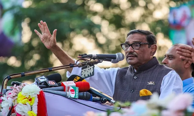 বিএনপির আন্দোলনের রূপরেখা ষড়যন্ত্রের বলে দাবি: কাদের