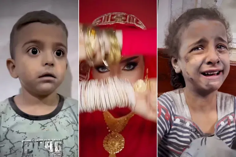 رسائل الغزيين لمشاهير العرب المشاركين "بالترند الهندي"