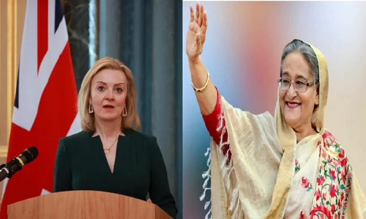 লিজ ট্রাসকে অভিনন্দন জানিয়েছেন প্রধানমন্ত্রী