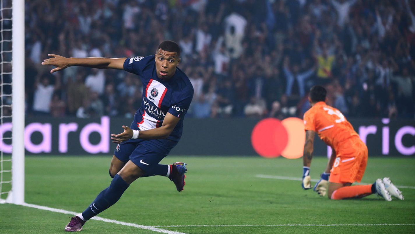 Mbappe gets PSG off to flying start in Champions League