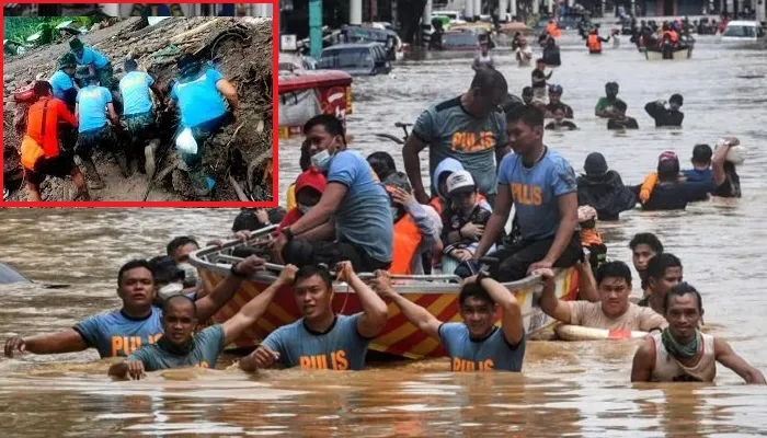 ফিলিপাইনে বন্যা-ভূমিধসে নিহত ৭২