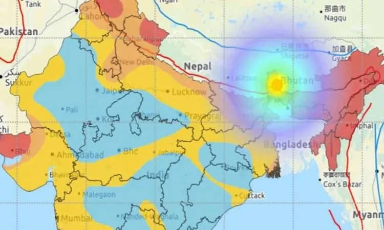 ভূমিকম্পে কেঁপে উঠলো ভারতের সিকিম