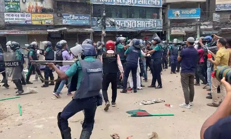 বিএনপি-পুলিশ সংঘর্ষের ঘটনায় ১৪৯ আটক, মামলা প্রক্রিয়াধীন