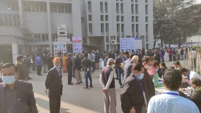 প্রেস ক্লাব নির্বাচনে ভোটগ্রহণ চলছে