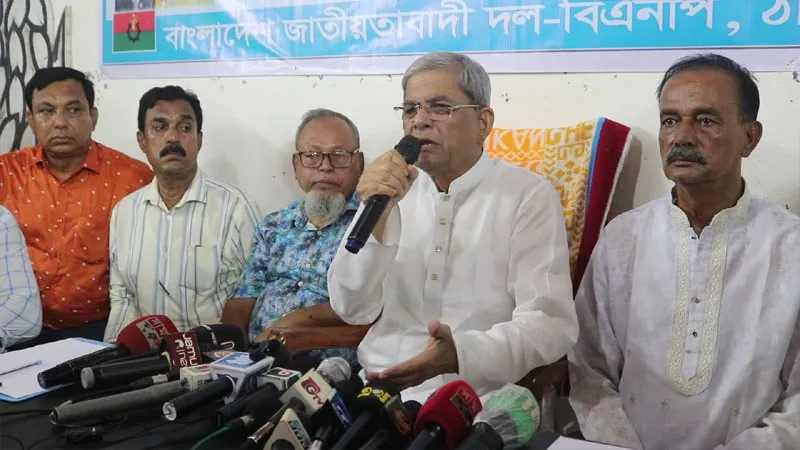 কখনোই সুষ্ঠু নির্বাচন সম্ভব নয় : মির্জা ফখরুল