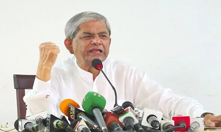 সরকার পদত্যাগের ঘোষণা দিলে সংলাপে সাড়া দেবে বিএনপি: ফখরুল