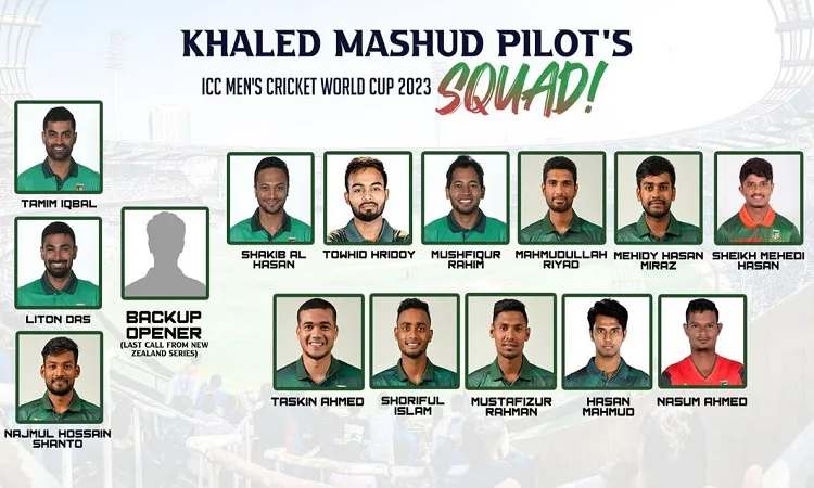 পাইলটের বিশ্বকাপ স্কোয়াডে মাহমুদউল্লাহ