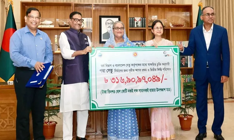 পদ্মা সেতুর ঋণের দুই কিস্তি পরিশোধ