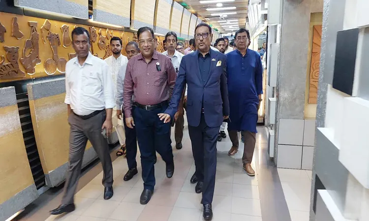 স্বাস্থ্য পরীক্ষা শেষে দেশে ফিরেছেন ওবায়দুল কাদের
