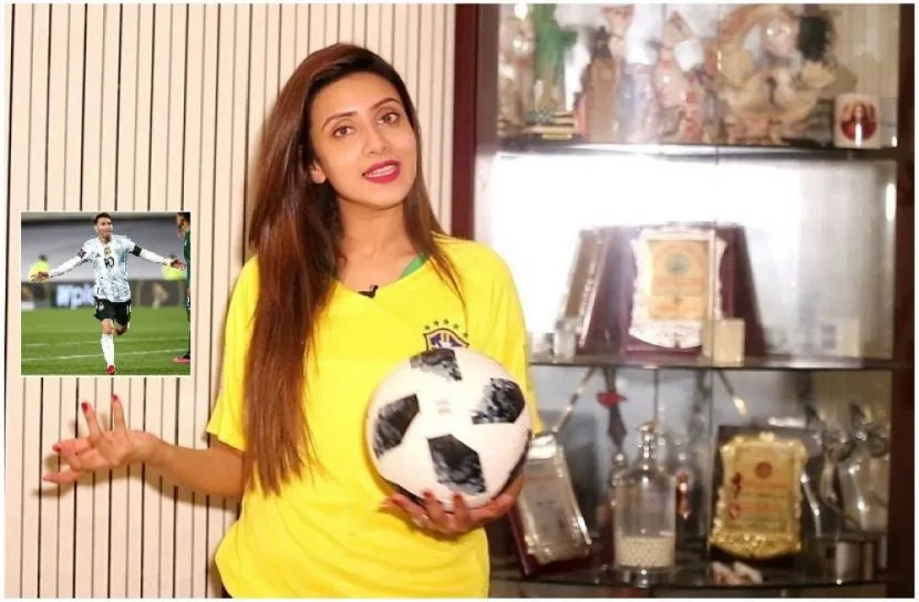 আমি মেসির ফ্যান : বিদ্যা সিনহা মিম