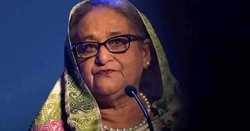 শেখ হাসিনার ভাষণ দেওয়া নিয়ে নিজেদের অবস্থান জানাল ভারত