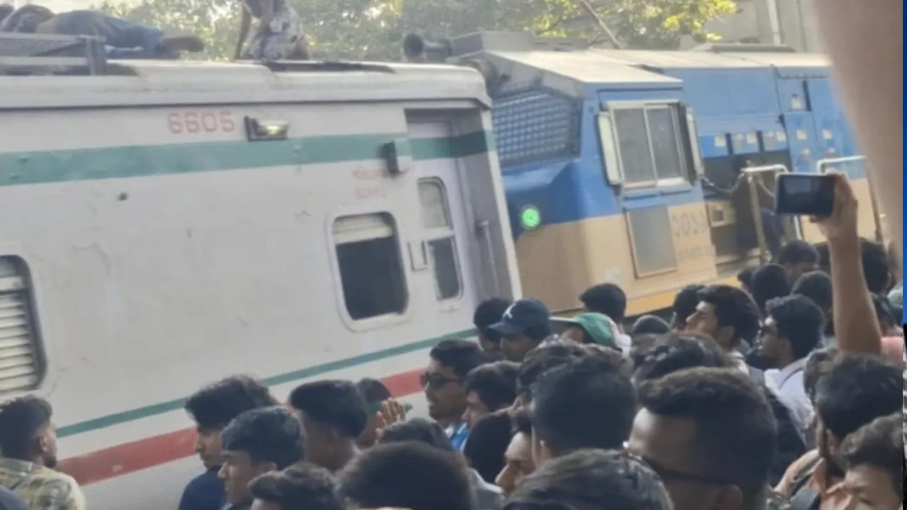 উপকূল এক্সপ্রেস মহাখালী অতিক্রম করার সময় কী ঘটেছিল