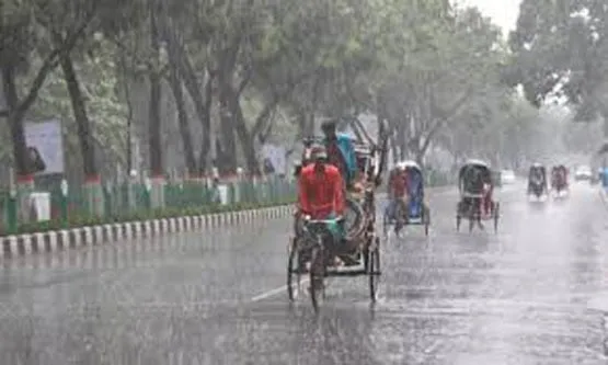 রাজধানীতে স্বস্তির বৃষ্টি, মঙ্গলবার পর্যন্ত বজ্রসহ চলবে
