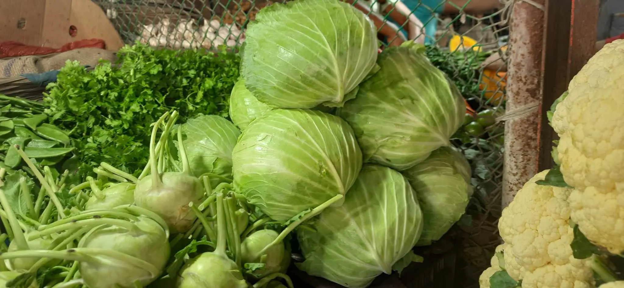 নতুন আলু ১০০ কাঁচা মরিচ ১৪০ টাকা