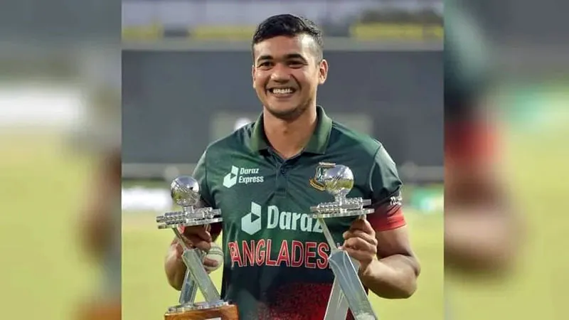 সিরিজ ও ম্যাচ সেরার পুরস্কার তাসকিনের