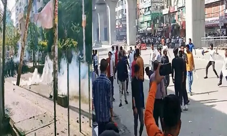 রাজধানীতে বিএনপি ও আওয়ামী লীগের ধাওয়া-পাল্টা ধাওয়া