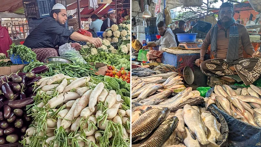 নিম্নমুখী সবজি, মাছের বাজারের কী হালচাল?