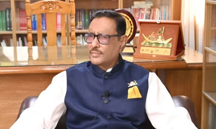 জন্মলগ্ন থেকে সংবিধান-বিচারব্যবস্থায় আস্থা নেই বিএনপির: ওবায়দুল কাদের