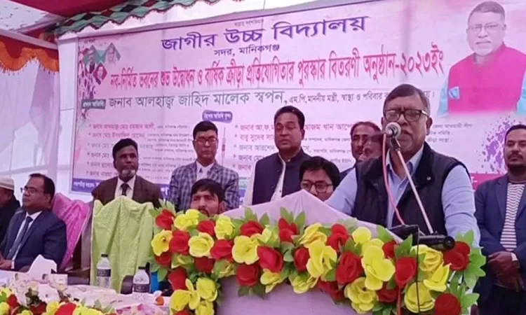ঐক্য না থাকলে তৃতীয় শক্তি ক্ষমতা নিয়ে যাবে : জাহিদ মালেক